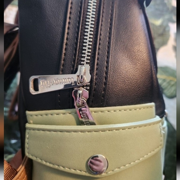 Disney Parks Animal Kingdom Minnie Mouse Safari Loungefly Backpack - Picture 3 of 6